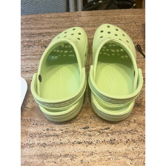 Crocs Classic Clog lime Green W10-11 M8-9 Comfort Slip On Foam Sandals wide - Picture 10 of 10